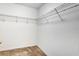 Walk-in closet with wire shelving at 6266 Triple Tail Ct # 103, Lakewood Ranch, FL 34202