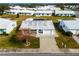 Aerial view of a single story home in a neighborhood at 9205 40Th N Way # 5, Pinellas Park, FL 33782