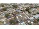 Wide aerial view of a residential neighborhood at 12117 Topaz St, Spring Hill, FL 34608