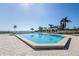 Community pool offers refreshing swims and great views of the surrounding nature at 6372 Palma Del Mar S Blvd # Apt 307, St Petersburg, FL 33715