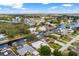 Aerial view of waterfront homes with lush landscaping and private boat docks at 403 13Th Sw St, Ruskin, FL 33570