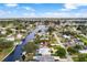 Expansive aerial view of waterfront community at 403 13Th Sw St, Ruskin, FL 33570