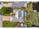 Bird's eye view of house and canal at 403 13Th Sw St, Ruskin, FL 33570