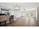 Eat-in kitchen with island and modern finishes at 3051 27 E Ct, Palmetto, FL 34221