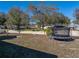 Spacious backyard with a trampoline and room for play at 1008 Highgrove Ct, Valrico, FL 33596
