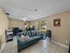 Home office with a view of the backyard at 1008 Highgrove Ct, Valrico, FL 33596