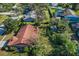Single story home with a large backyard and a shed at 1813 Laurel Oak Dr, Valrico, FL 33596