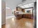 Kitchen with wood cabinets, stainless steel appliances, and a breakfast bar at 1813 Laurel Oak Dr, Valrico, FL 33596