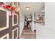 Inviting entryway with view of the living area and kitchen at 3055 Casa Del Sol Cir # 208, Clearwater, FL 33761