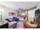 Open living room with sectional sofa and access to other areas at 3055 Casa Del Sol Cir # 208, Clearwater, FL 33761