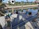 Private dock with wooden deck, perfect for relaxing or boating at 10436 Raymond St, Englewood, FL 34224