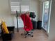 Bright home office with a desk and outside access at 1371 Sea Gull S Dr, St Petersburg, FL 33707
