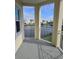 Balcony with view of the water and surrounding buildings at 3426 79Th Street W Cir # 7-203, Bradenton, FL 34209