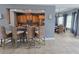 Shared kitchen with breakfast bar and seating at 3426 79Th Street W Cir # 7-203, Bradenton, FL 34209