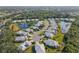 Aerial view of community neighborhood at 750 Pond Lily Way, Venice, FL 34293