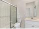 Bathroom with shower and vanity at 750 Pond Lily Way, Venice, FL 34293