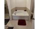 Relaxing bathroom with a garden tub and separate shower at 11854 Thicket Wood Dr, Riverview, FL 33579