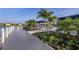 Gray composite deck overlooking a lake at 18071 Cherished Loop, Bradenton, FL 34211