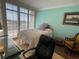 Bright bedroom with window seat and ocean view at 3060 Grand Bay Blvd # 174, Longboat Key, FL 34228