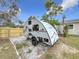 Private backyard with gravel parking for RV or camper at 5340 5Th S Ave, St Petersburg, FL 33707