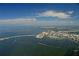 Aerial view of coastal city, featuring water and buildings at 6628 Keystone Dr, Sarasota, FL 34231