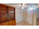 Spacious office with built-in shelving and closet at 1710 Curry Ave # 42, Nokomis, FL 34275