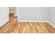 Bright bedroom with wood-look floors and neutral walls at 7450 35Th N St # 1604, Pinellas Park, FL 33781