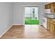 Kitchen with wood cabinets and access to balcony at 7450 35Th N St # 1604, Pinellas Park, FL 33781