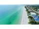 Beachfront homes and turquoise water at 15810 2Nd E St, Redington Beach, FL 33708