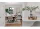 Bright dining room with a wooden table and neutral decor at 2607 N 21St St, Tampa, FL 33605