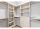 Spacious walk-in closet with ample shelving and hanging space at 5032 W Longfellow Ave, Tampa, FL 33629