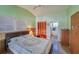 Cozy bedroom with double bed and ensuite bathroom at 108 Carmelina St, Ruskin, FL 33570