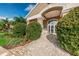Attractive community entrance with well-maintained landscaping at 7001 Interbay Blvd # 336, Tampa, FL 33616