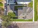 Top-down view of a house showing the roofline and backyard at 1939 W Arch St, Tampa, FL 33607