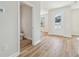 Clean and modern powder room with pedestal sink at 1939 W Arch St, Tampa, FL 33607