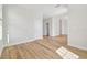 Bright bedroom with hardwood floors and neutral walls at 1939 W Arch St, Tampa, FL 33607
