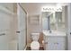 Bathroom with shower and vanity at 1032 Radison Ave # 2, Sun City Center, FL 33573