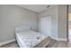 Bright bedroom with a double bed and built-in closet at 1032 Radison Ave # 2, Sun City Center, FL 33573