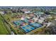 Expansive community pickleball courts at 1032 Radison Ave # 2, Sun City Center, FL 33573