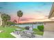 Enjoy sunset views from this lakeside patio area at 3753 Lake Bayshore Dr # H305, Bradenton, FL 34205