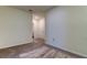 Simple hallway with carpet flooring and neutral walls at 7516 Cypress Walk Dr, New Port Richey, FL 34655