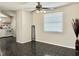 Open dining area with tile floor and kitchen views at 3615 Wellington Dr, Holiday, FL 34691