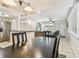 Kitchen and dining area with breakfast bar and ample seating at 1508 Delaware Ne Ave, St Petersburg, FL 33703