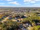 Aerial view showcasing home's location in a community at 5018 Elm Leaf Dr, Brooksville, FL 34601