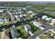 Community overview showcasing waterfront homes and canals at 4334 Sanddollar Ct, New Port Richey, FL 34652