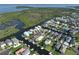 Community overview showcasing waterfront homes and canals at 4334 Sanddollar Ct, New Port Richey, FL 34652