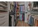 Spacious walk-in closet with ample shelving and hanging space at 4334 Sanddollar Ct, New Port Richey, FL 34652