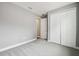 Bedroom with double door closet and carpet floor at 2416 Clary Sage Dr, Spring Hill, FL 34609