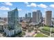 Aerial view showcasing the building's location in the vibrant city center at 777 N Ashley Dr # 1516, Tampa, FL 33602