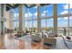 Luxurious lounge with hardwood floors and city views at 777 N Ashley Dr # 1516, Tampa, FL 33602